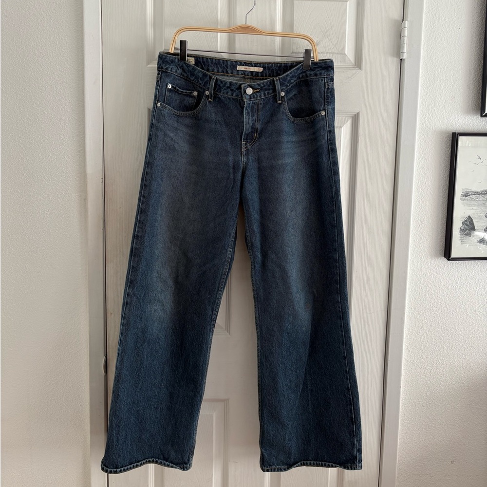 Levi's Dark Blue Flare Jeans